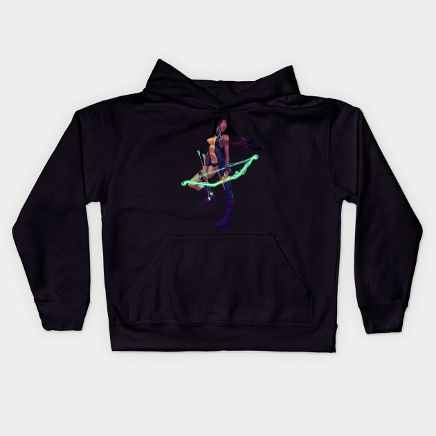 Danielle Moonstar #2 Kids Hoodie by tattts